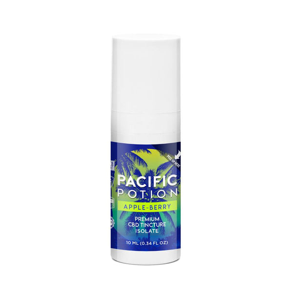 Pacific Potion CBD Isolate Tincture-Apple-Berry / 500MG 10ML / 10ML