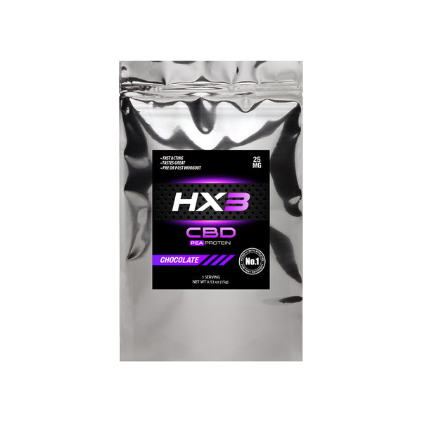 HX3 CBD Pea Protein Powder-38g (25mg) / Chocolate